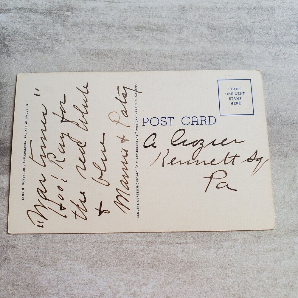 Vintage Postcards Lot Of 6 Crooked River Or Lake Champlain Columbian High School - Picture 5 of 12